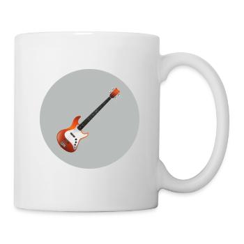 ELECTRIC BASS - Mug - white - Right