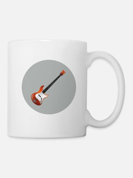 BASS ÉLECTRIQUE - Mug blanc - blanc