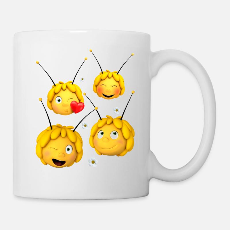 Maya L’Abeille Émotions - Mug blanc - blanc