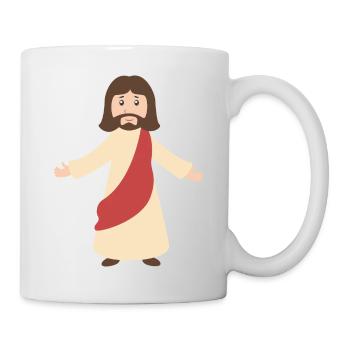 jesus - Tasse - Weiß - Rechts