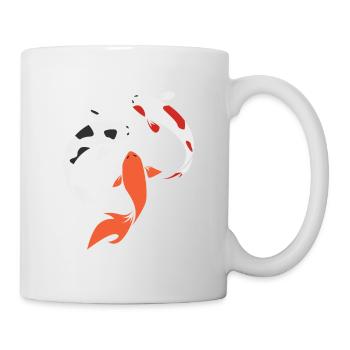Koi - Tasse - Weiß - Rechts