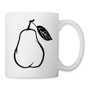 Pear Pear T Shirt & Hoddie, fruity gift - Mug - white - Right