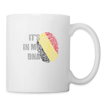 C'est dans mon ADN Belgique - Mug blanc - blanc - Droite