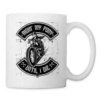 HACHOIR DE MOTOCYCLETTE - Mug blanc - blanc - Droite