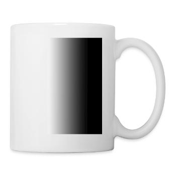 black and white - Tasse - Weiß - Rechts