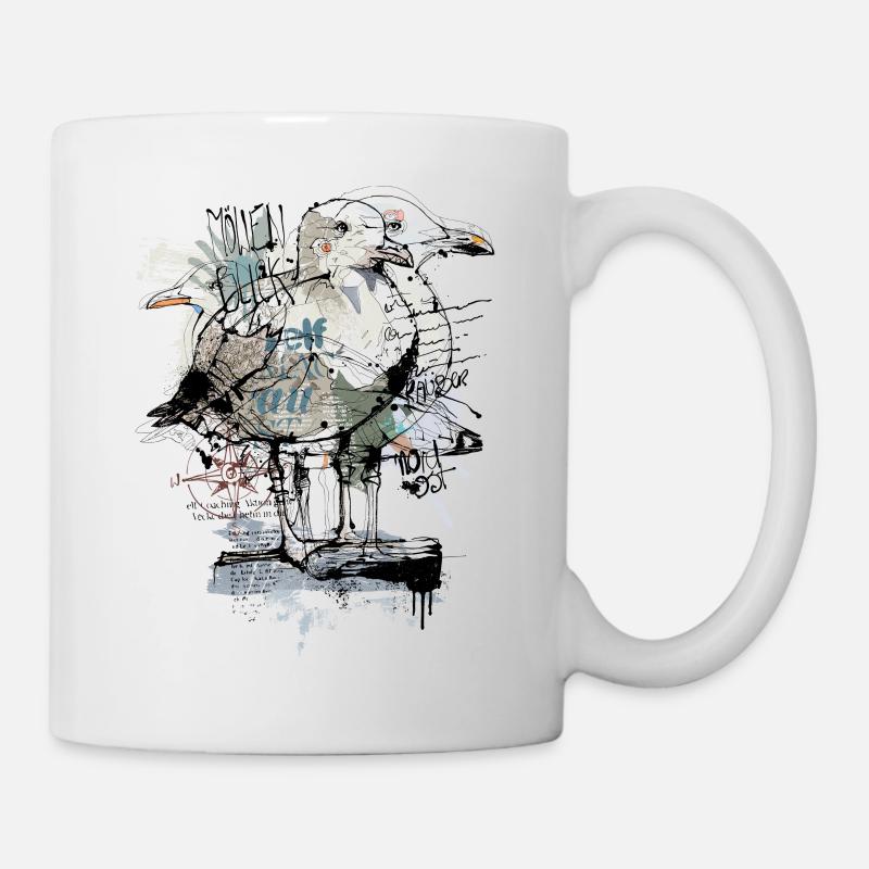 Mouette Mer Baltique - Mug blanc - blanc