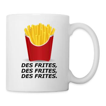 French fries, french fries, french fries. - Mug - white - Right