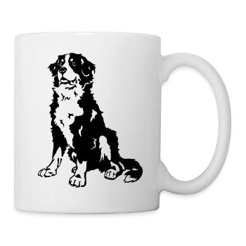 Bernese Mountain Dog - Mug - white - Right