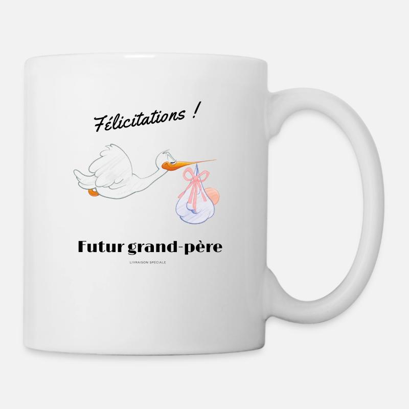 Futur grand pere - Mug blanc - blanc