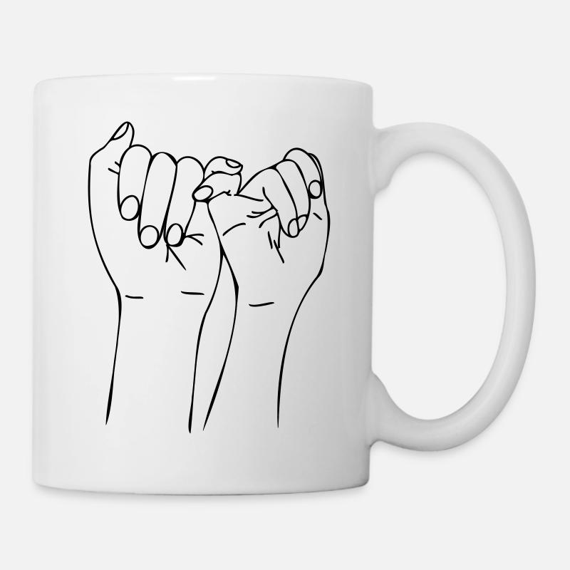 keep little finger - Mug - white