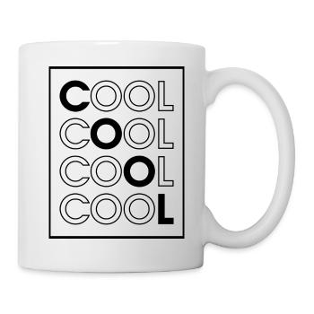COOL COOL COOL COOL - Tasse - Weiß - Rechts