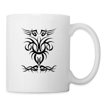 Tribal tribal tattoo - Mug - white - Right