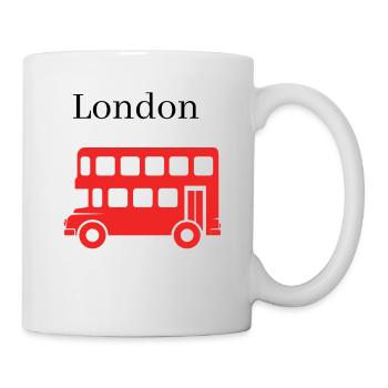 London - Tasse - Weiß - Rechts