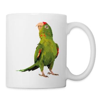 red-fronted parakeet - Mug - white - Right