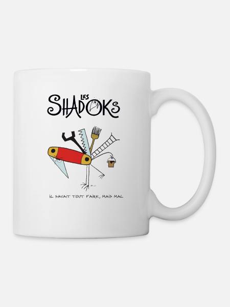 Couteau suisse Shadoks - Mug blanc - blanc