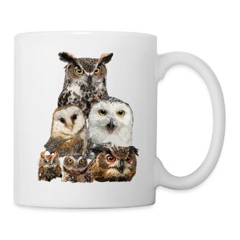Owls - Mug - white - Right