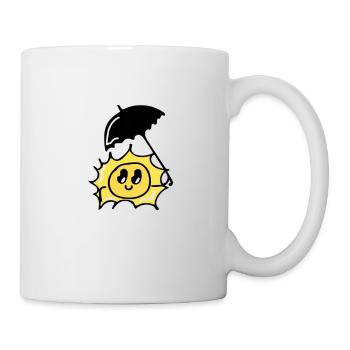Soleil - humour - drôle - Mug blanc - blanc - Droite