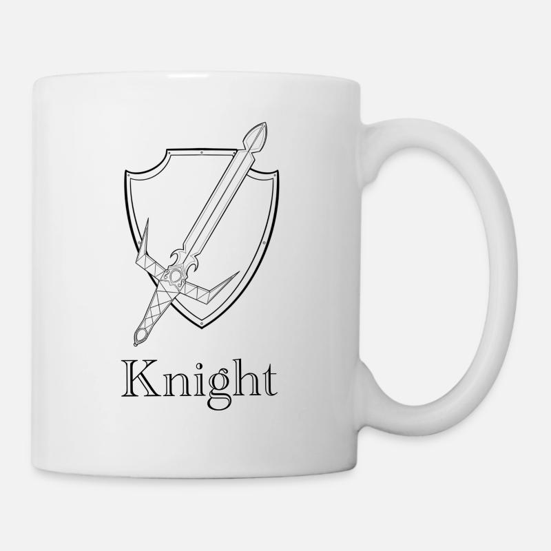 Knight - Tasse - Weiß