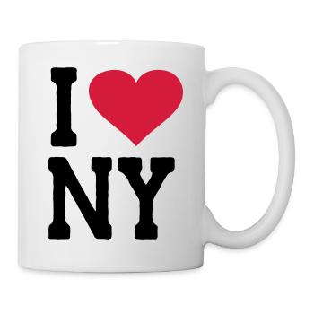 I Love NY New York - Mug - white - Right