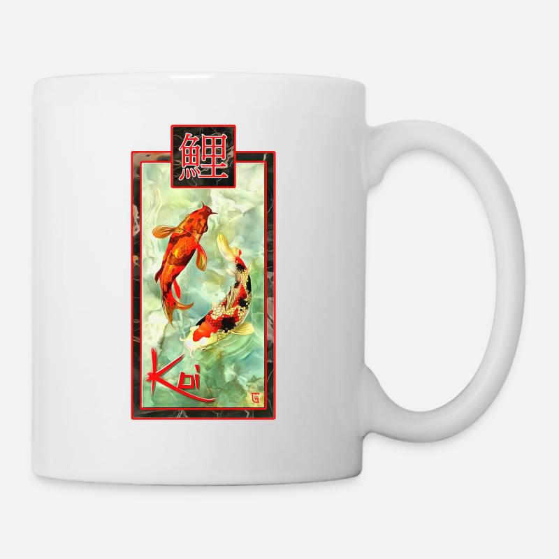 Koi - Tasse - Weiß