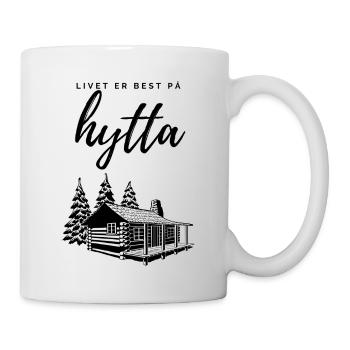 Life is best at the cottage - Mug - white - Right