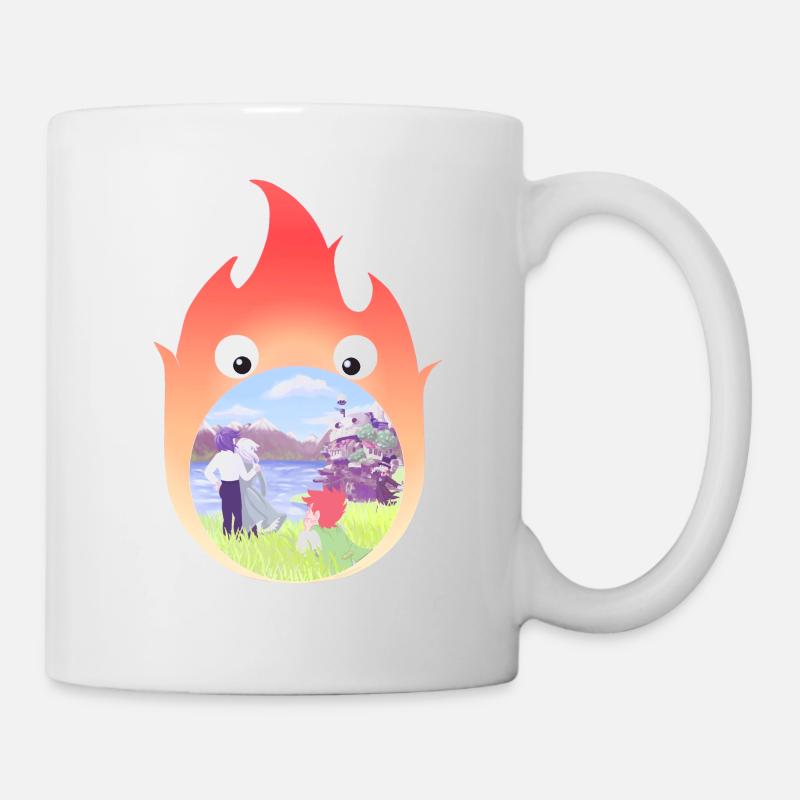 L'ambulant château - Mug blanc - blanc