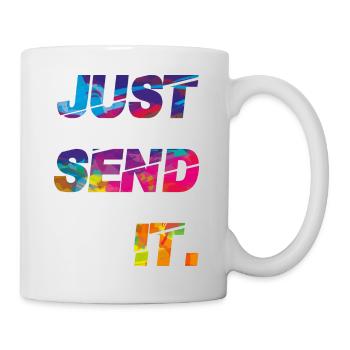 Send It , Hangloose Skater Just send it - Tasse - Weiß - Rechts