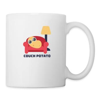 Patate de sofa - Mug blanc - blanc - Droite