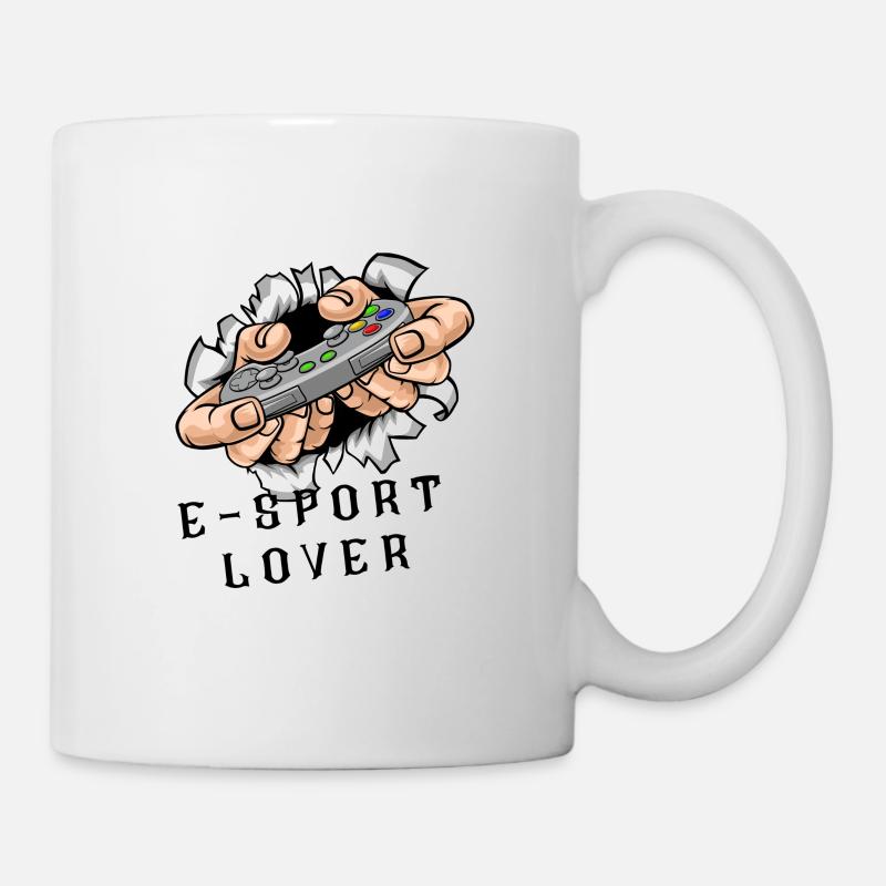E Sport (Controller) - Tasse - Weiß