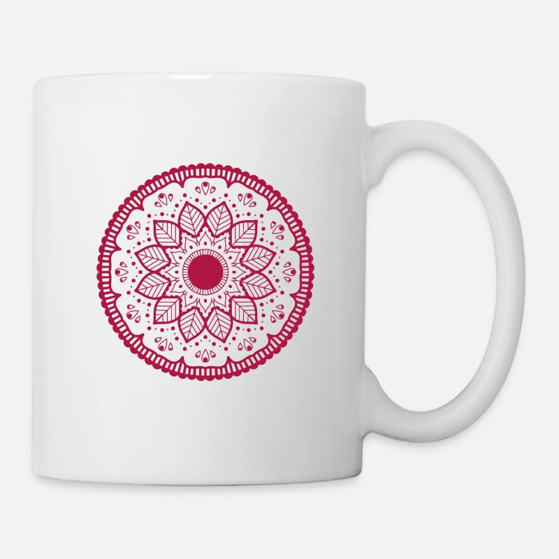 Pink Mandala - Mug blanc - blanc