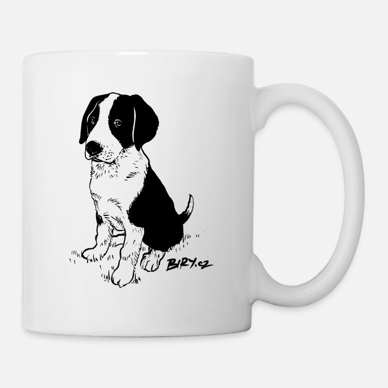 Chien chiot Buddy - Mug blanc - blanc