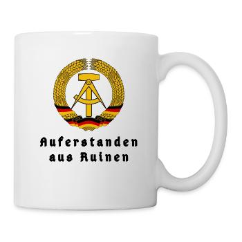 Auferstanden aus Ruinen - Tasse - Weiß - Rechts
