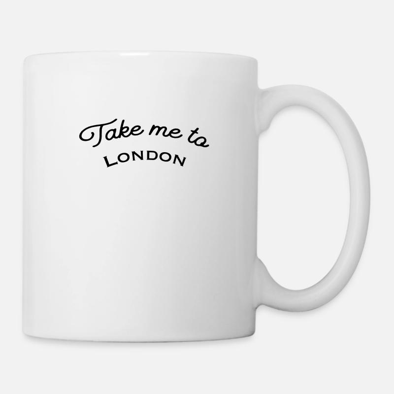 Bring mich nach Dark London - Tasse - Weiß