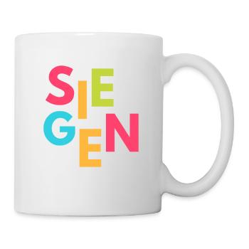 Siegen - Siegerland Design aus dem Kreis Siegen - Tasse - Weiß - Rechts