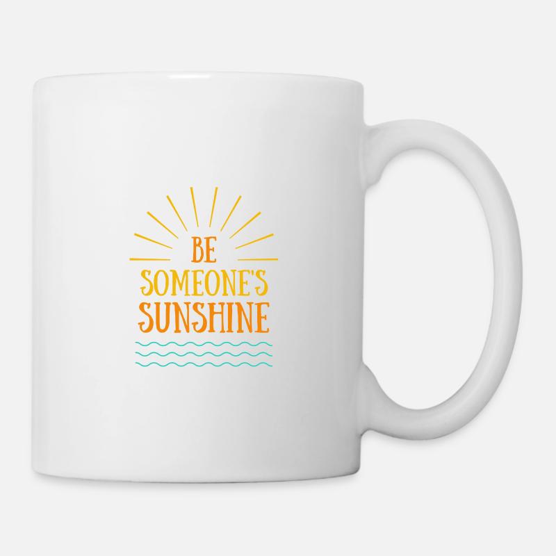 Be someone's sunchine - Mug - white
