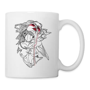 ### - Mug blanc - blanc - Droite