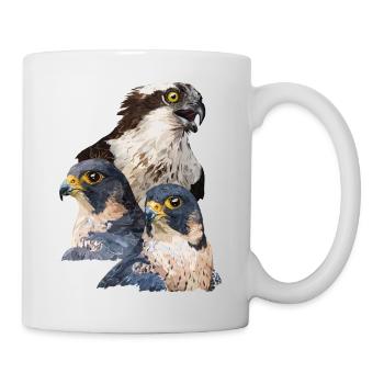Birds of prey - Mug - white - Right