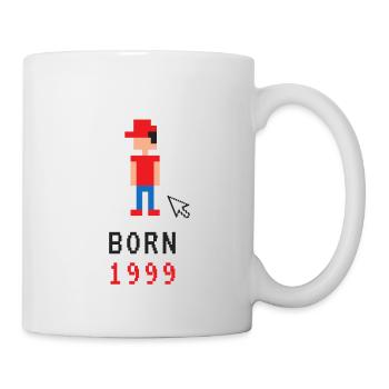 Born 1999 - Tasse - Weiß - Rechts