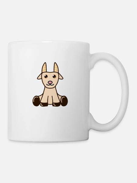 Ziege - Tasse - Weiß