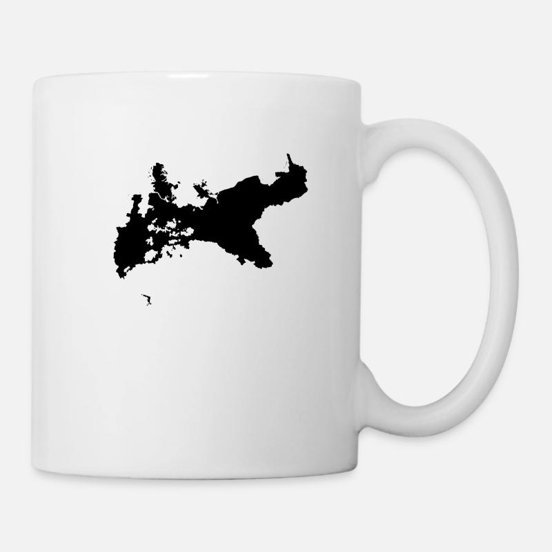 Silhouette of Prussia - Mug - white
