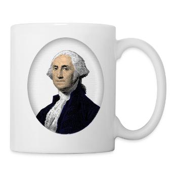 George Washington - Tasse - Weiß - Rechts