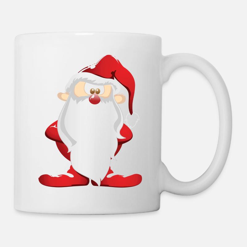 Weihnachtsmann - Tasse - Weiß