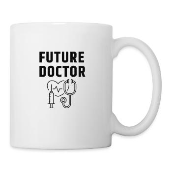 futur médecin - Mug blanc - blanc - Droite