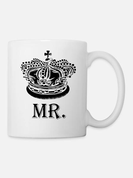 Mr Noir - Mug blanc - blanc