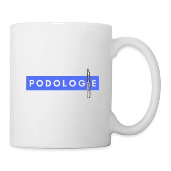 Podiatry minimal blue | Logo Motif Podiatry - Mug - white - Right