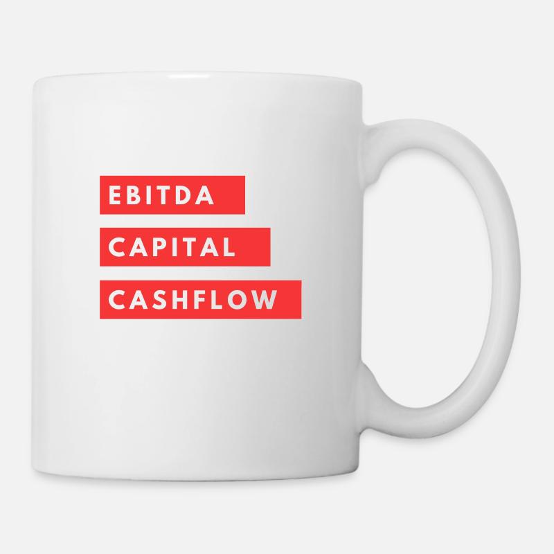 EBITDA - Tasse - Weiß