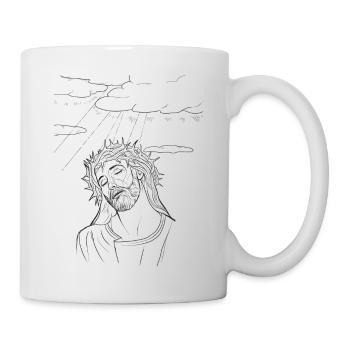 JESUS - Tasse - Weiß - Rechts