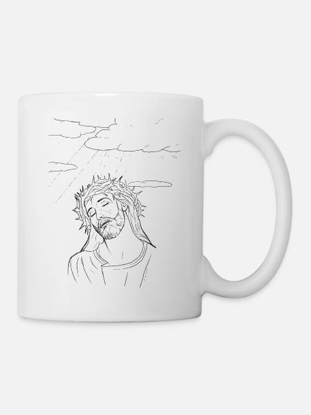 JESUS - Tasse - Weiß
