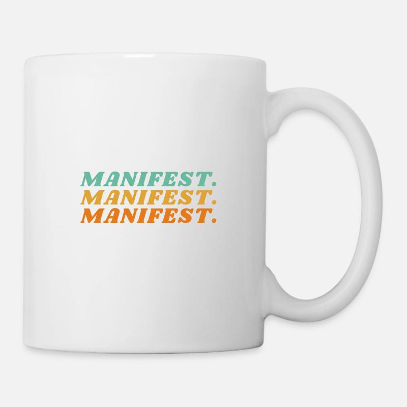 manifest. - Tasse - Weiß
