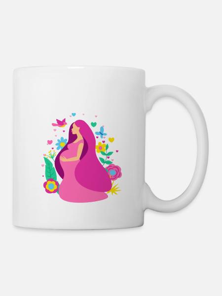 Grossesse - Mug blanc - blanc